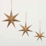 Medium Gold Star Ornament